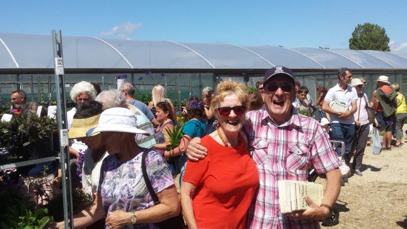 Picking Strawberries at the Binsted Fair